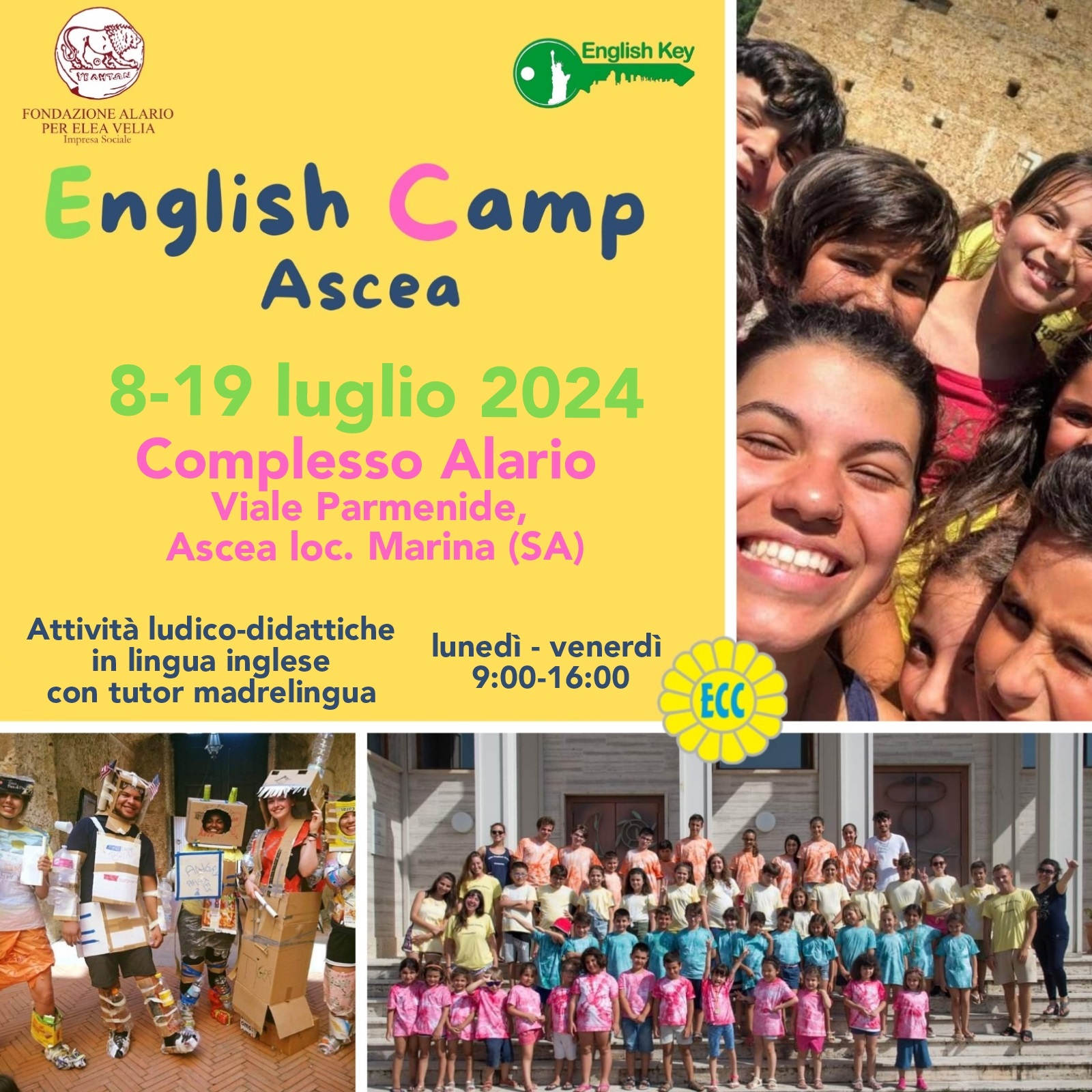 English Camp, VI^ edizione: un campo studio in lingua inglese a due passi da casa!